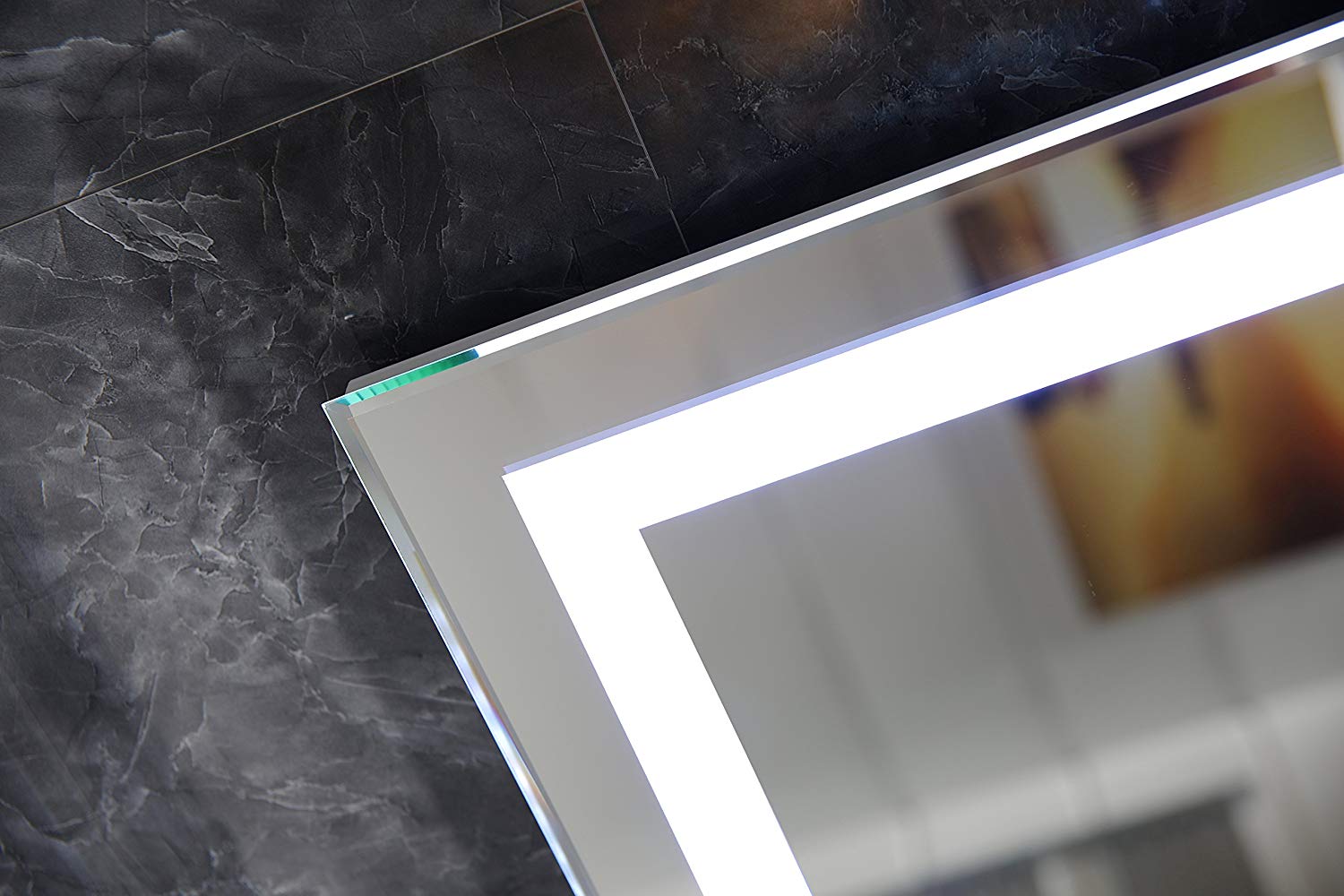 ENE LED lighted mirrors feature