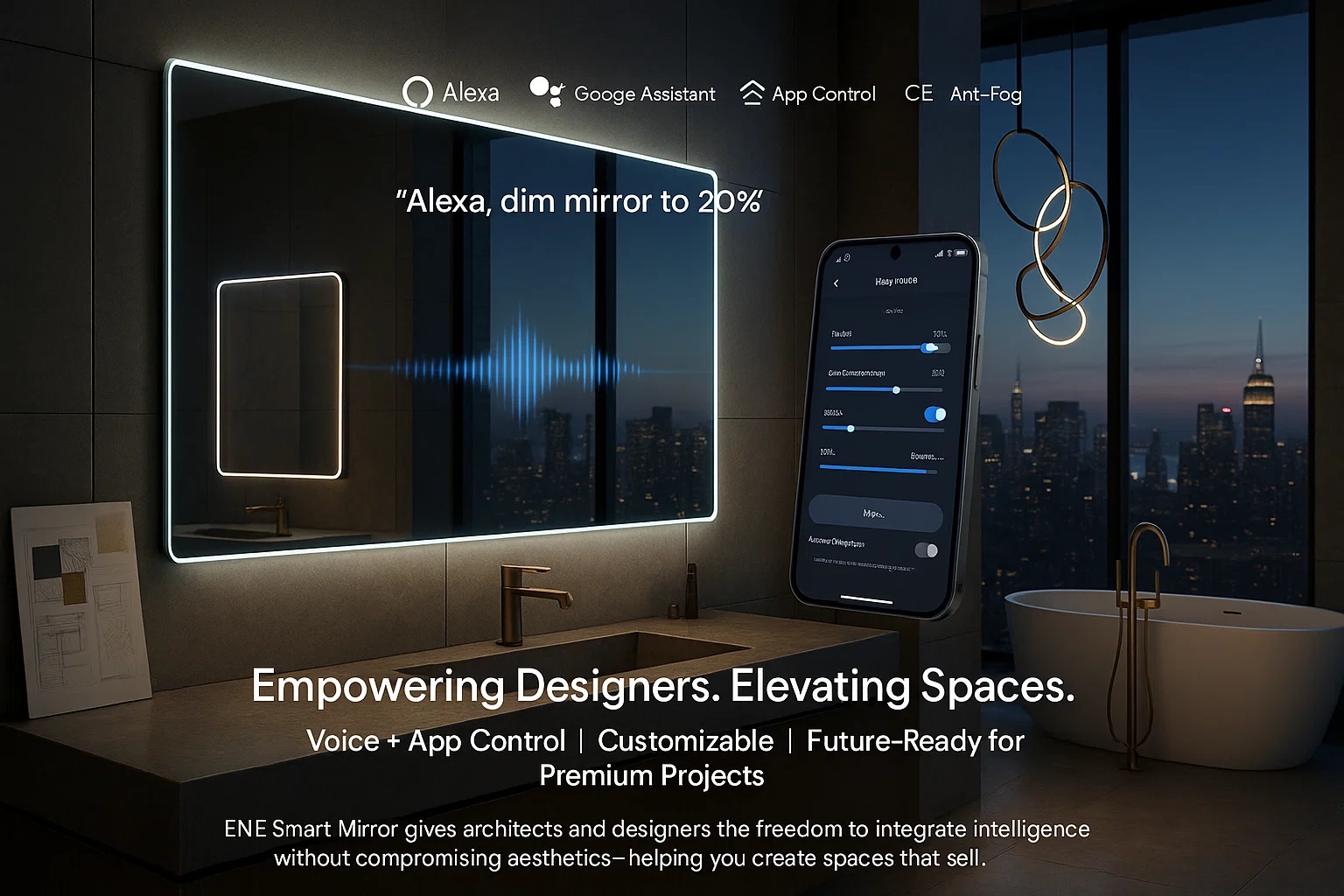 ENE Smart Mirror Feature Detail