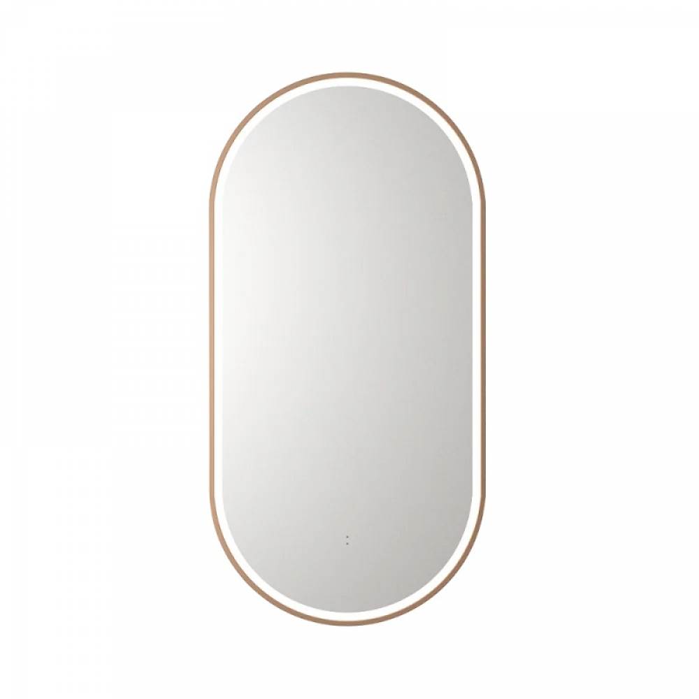 ENE-PL14 -Pill Shaped LED Mirror for Commercial Use with Anti-Fog