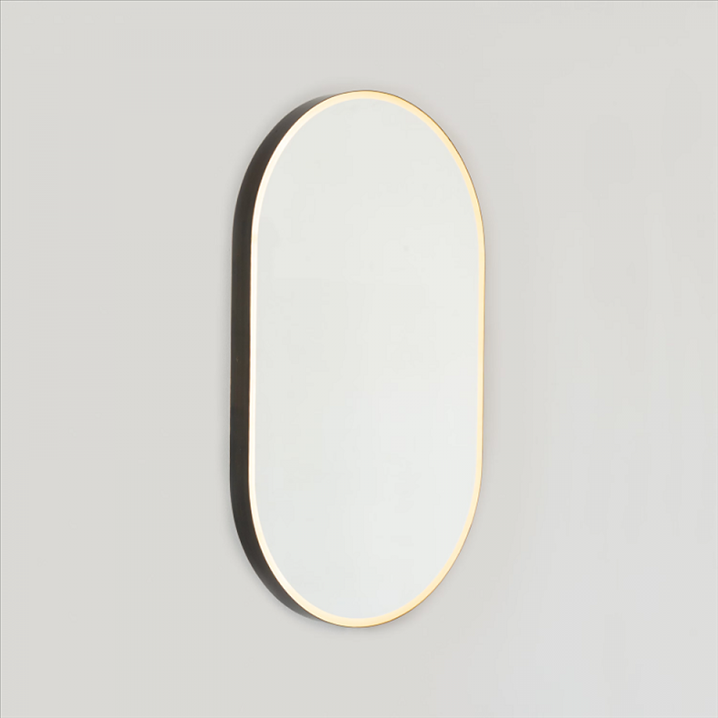 ENE-PL23 -Wholesale Pill Shaped LED Mirror with Adjustable Brightness