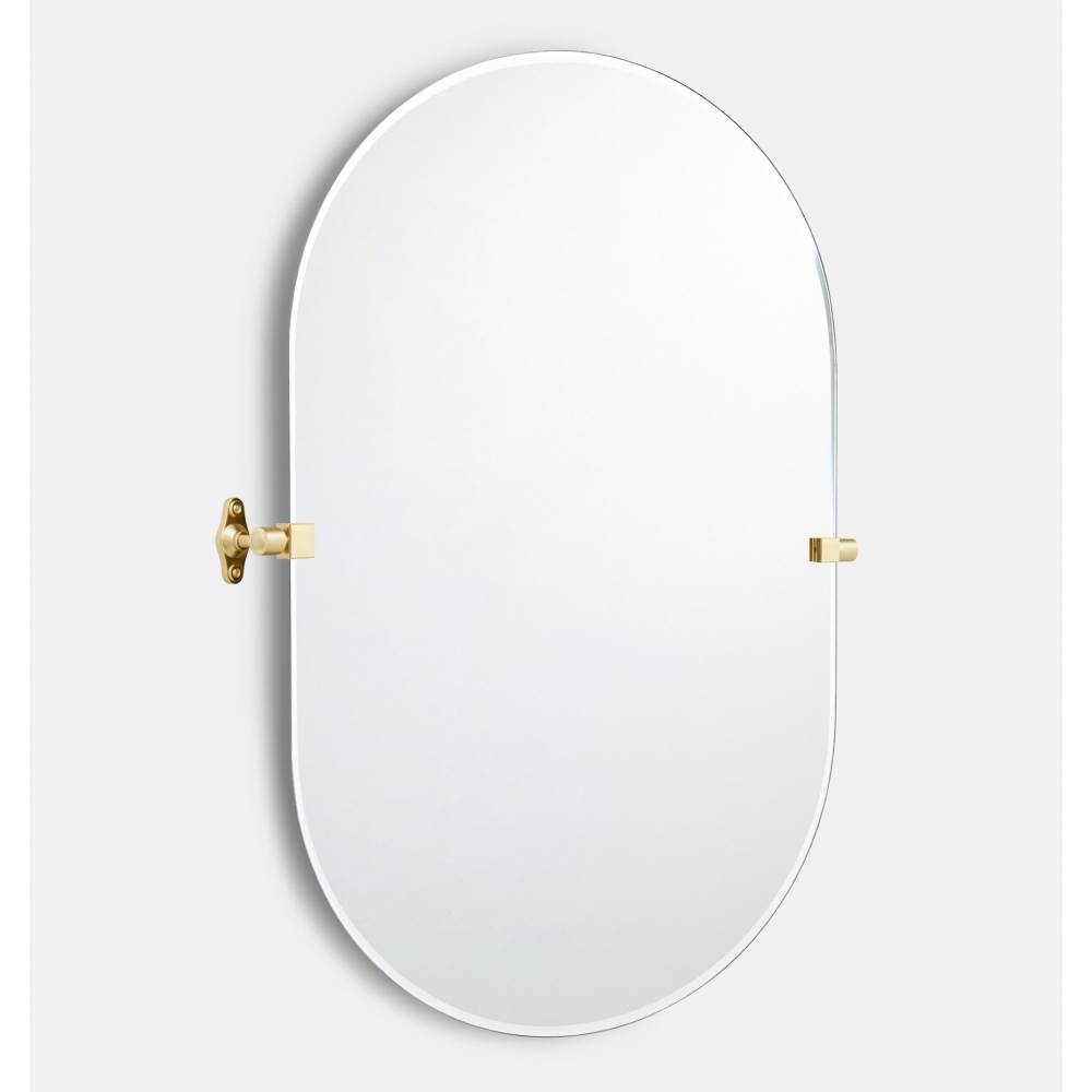 ENE-PFM011 -Custom Pivoting Framed Mirror with Unique Design