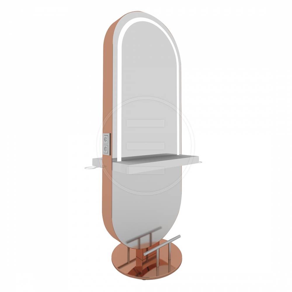 ENE-FSSM025 -Large Free-Standing Salon Mirror for Commercial Use