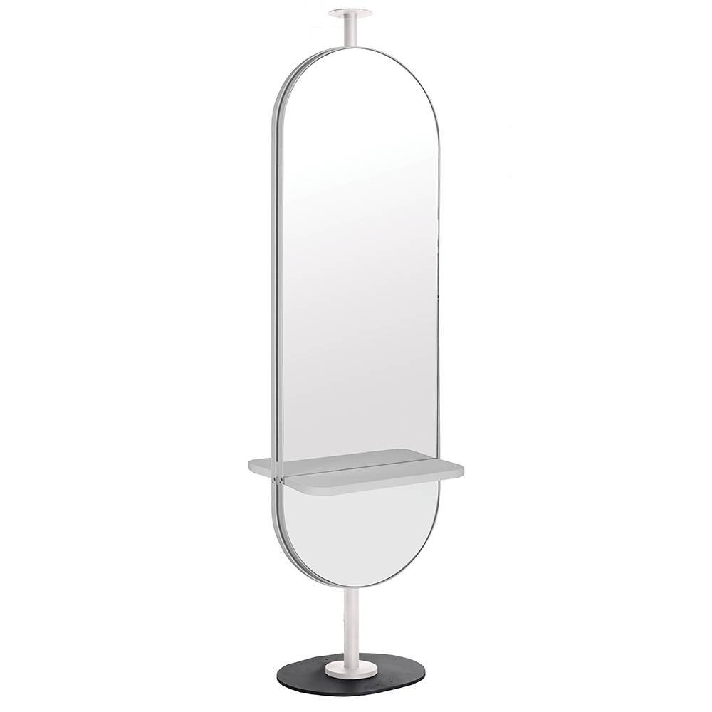 ENE-FSSM016 -Salon Mirror with LED Backlight and Free-Standing Support
