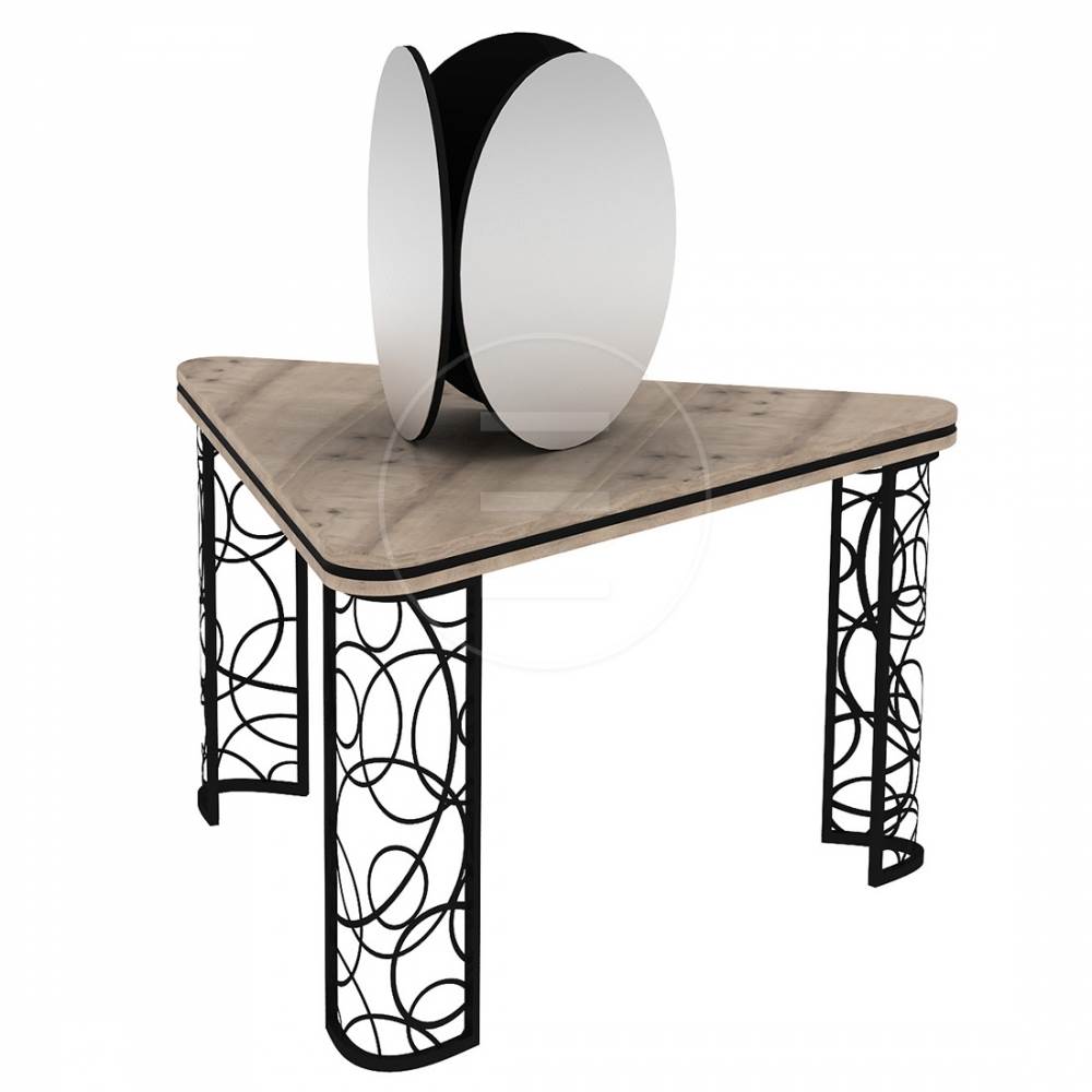 ENE-CSM036 -High-Quality Countertop Salon Mirror for Long-Term Use