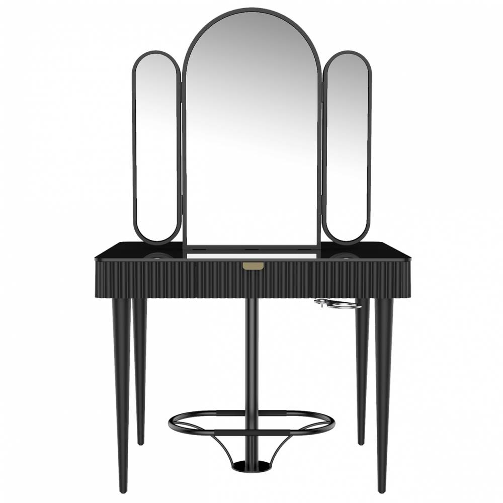 ENE-CSM045 -Stylish Countertop Mirror for Modern Salon Interiors