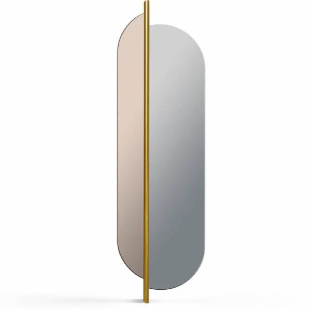 ENE-WMFL02 -Frameless LED Floor Mirror for Clean Aesthetics