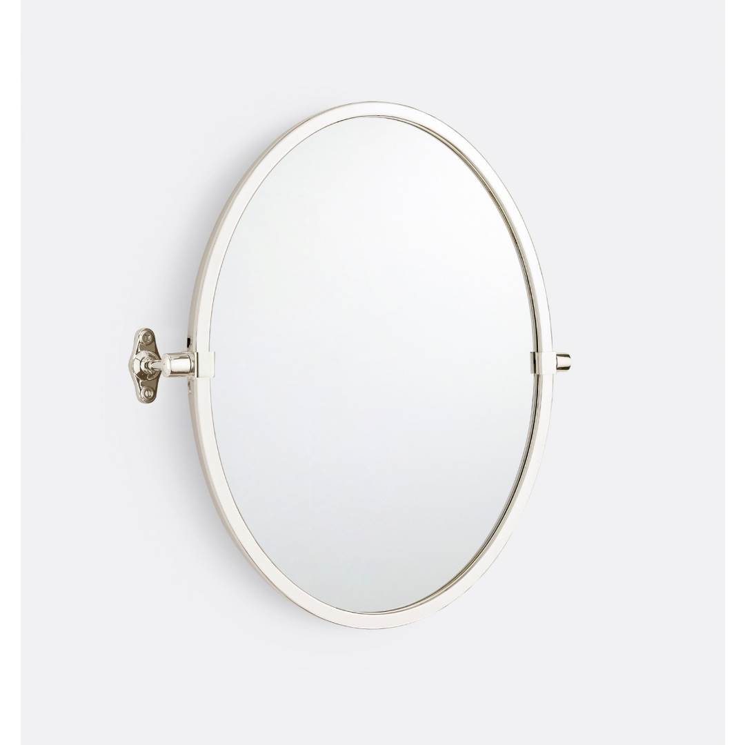 ENE-PFM025 -Pivoting Framed Mirror with LED Backlighting for Luxury Hotels
