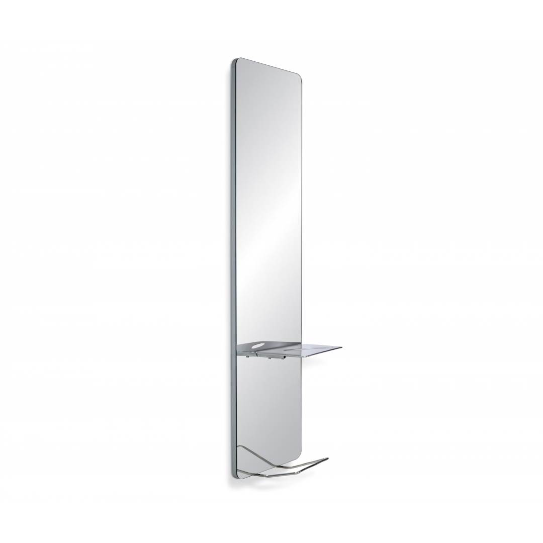 ENE-WMSM07 -Wall-Mounted Mirror for Salons with Built-in Storage