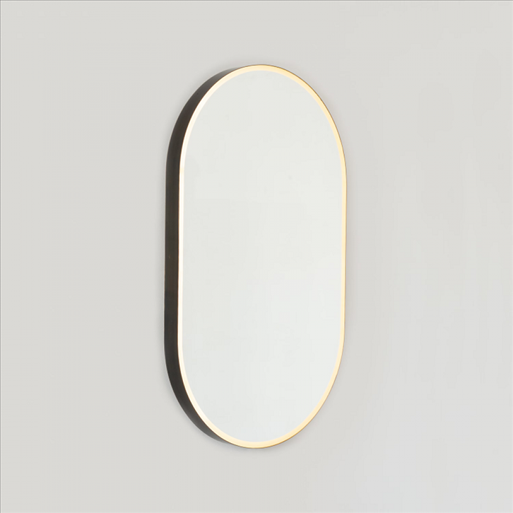 ENE-PL23 -Wholesale Pill Shaped LED Mirror with Adjustable Brightness