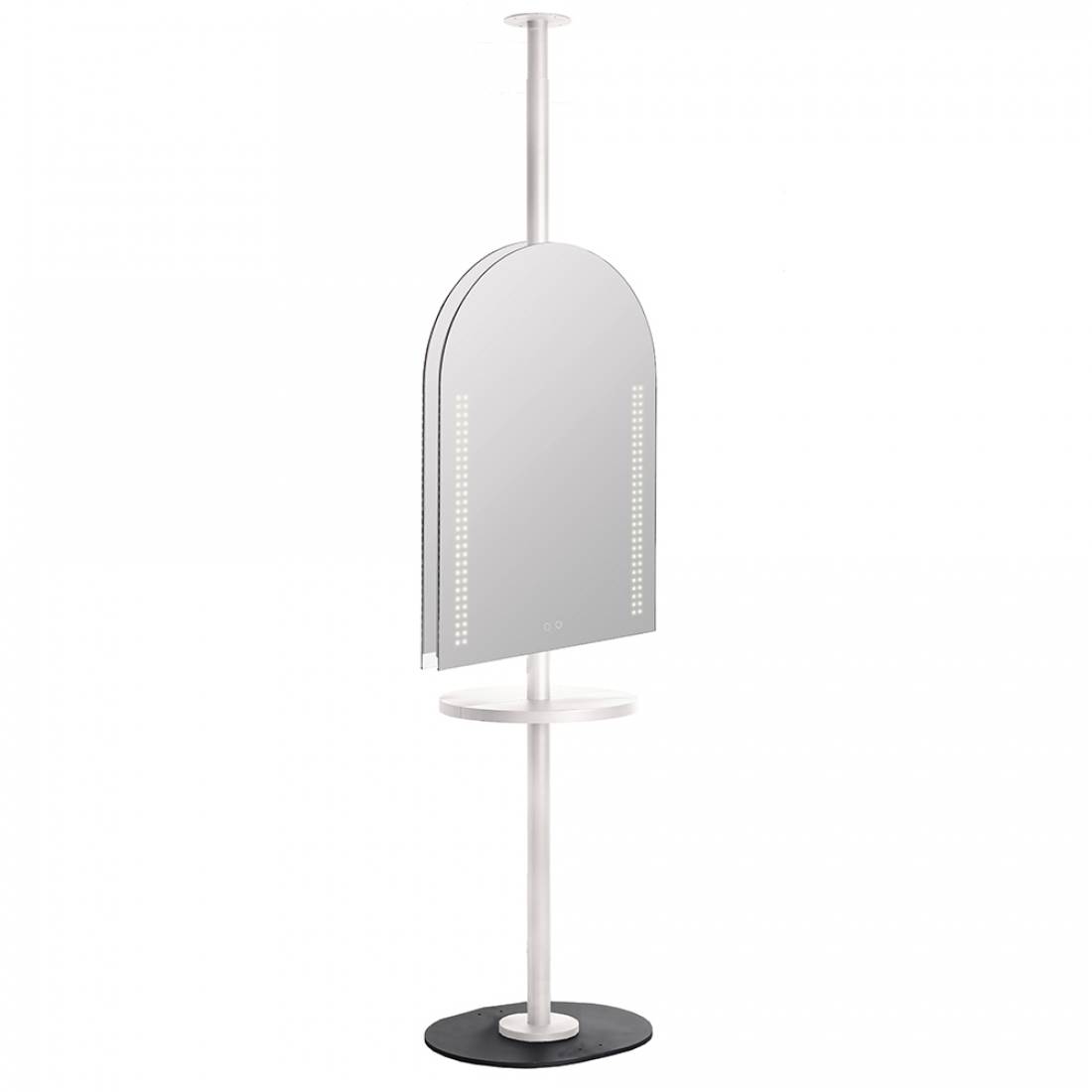 ENE-FSSM015 -Freestanding Mirror with Customizable Features for Salons