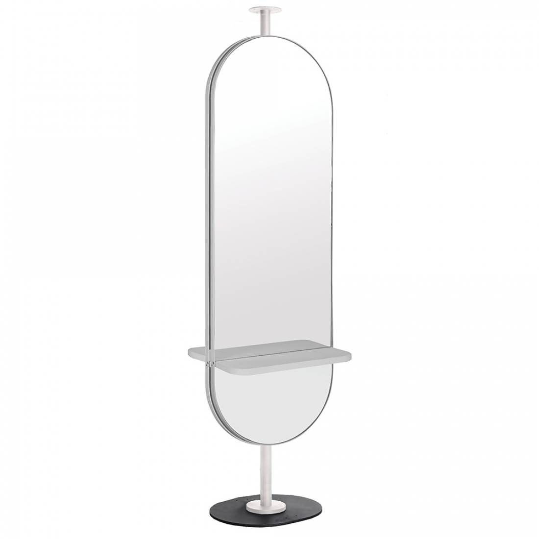 ENE-FSSM016 -Salon Mirror with LED Backlight and Free-Standing Support