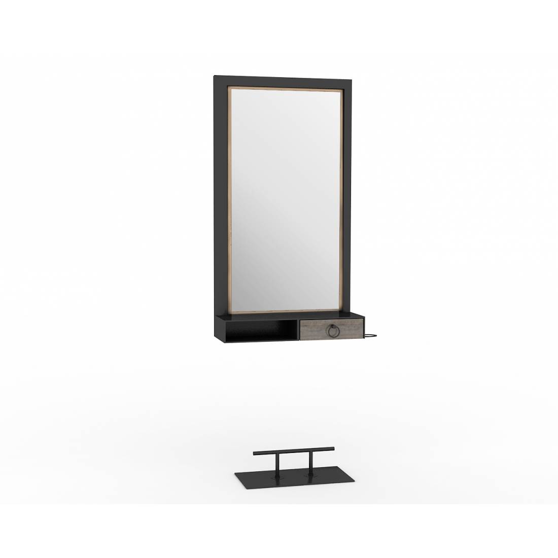 ENE-CSM03 -Multi-Functional Countertop Mirror with Dual-Sided View