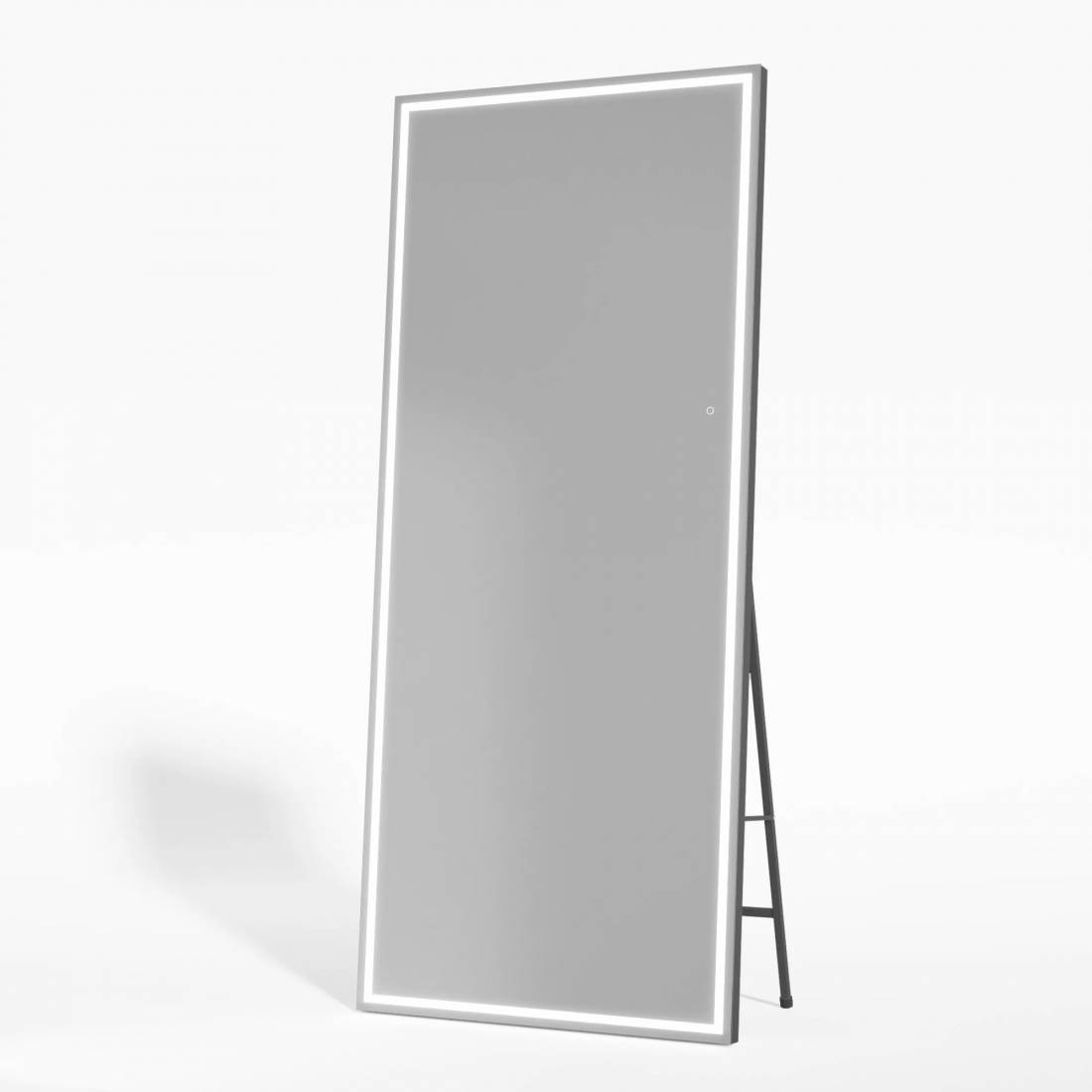 ENE-FSFL031 -  LED Floor Mirror with Adjustable Angle