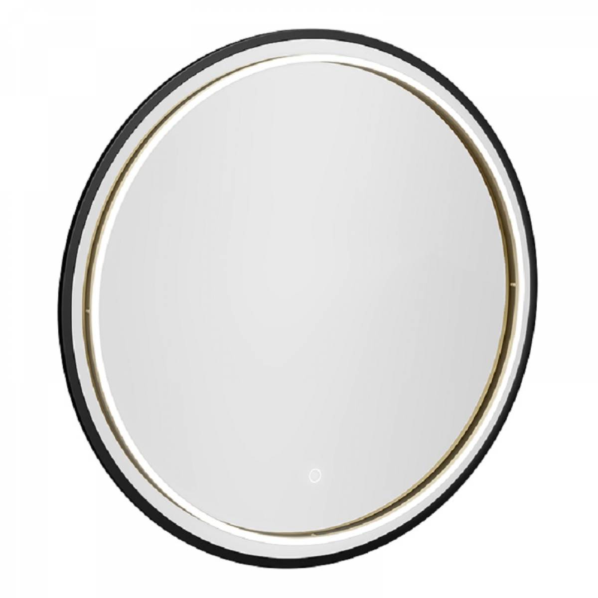 ENE-RD15 -Round LED Mirror with Touch Screen for Modern Luxury Bathrooms