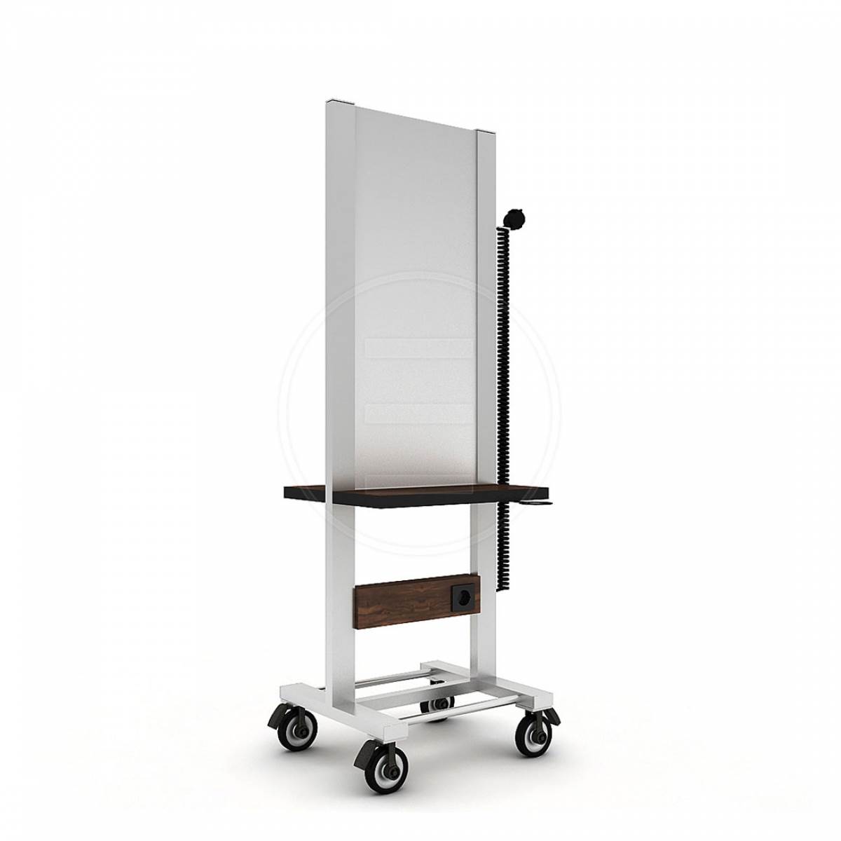 ENE-FSSM041 -Wall-Free Free-Standing Salon Mirror for Hair Salons and Studios