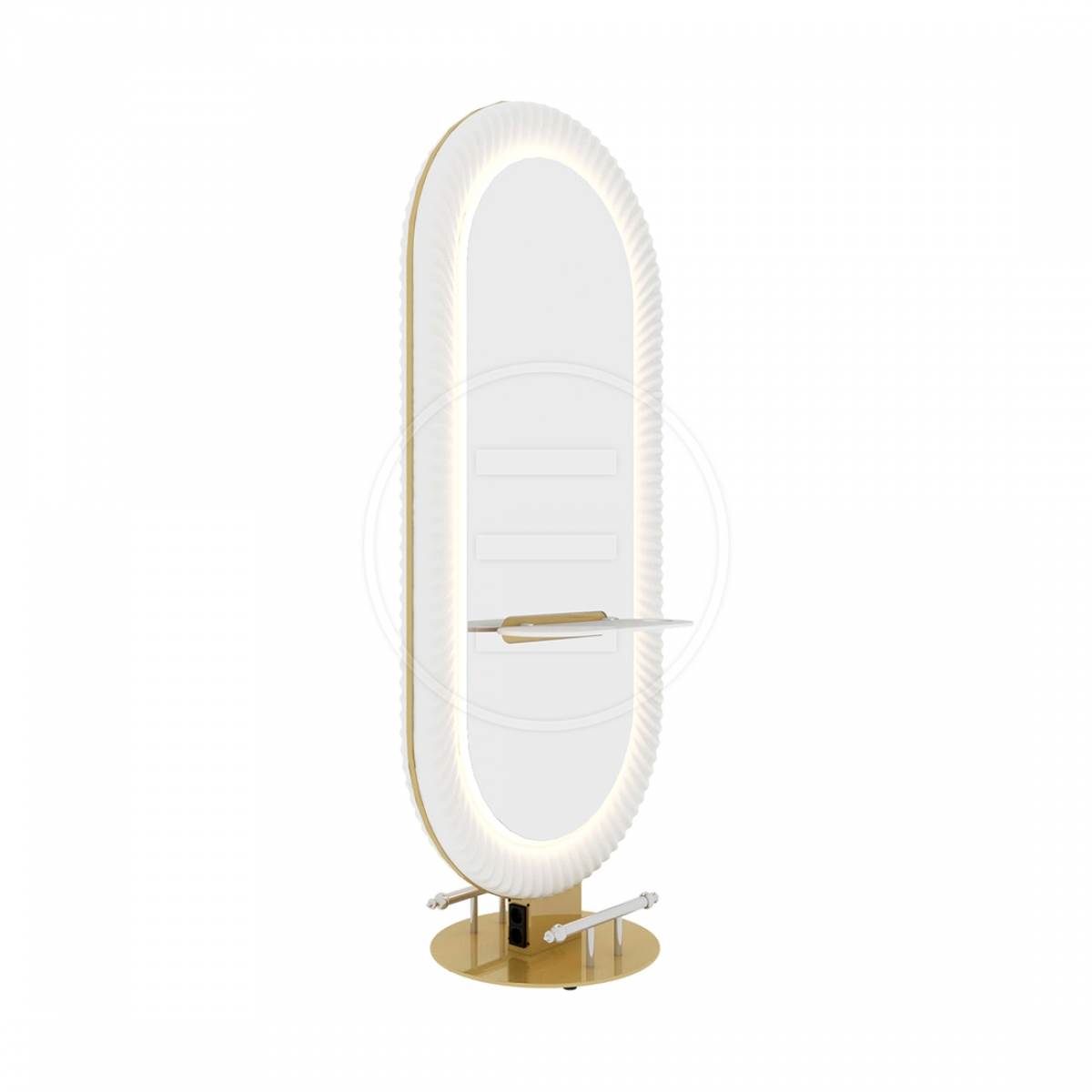 ENE-FSSM021 -Free-Standing Salon Mirror for Exclusive Hotel Suites