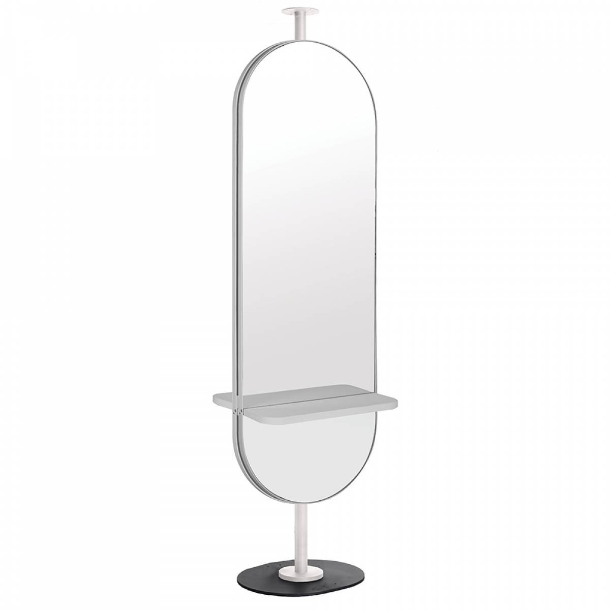 ENE-FSSM016 -Salon Mirror with LED Backlight and Free-Standing Support