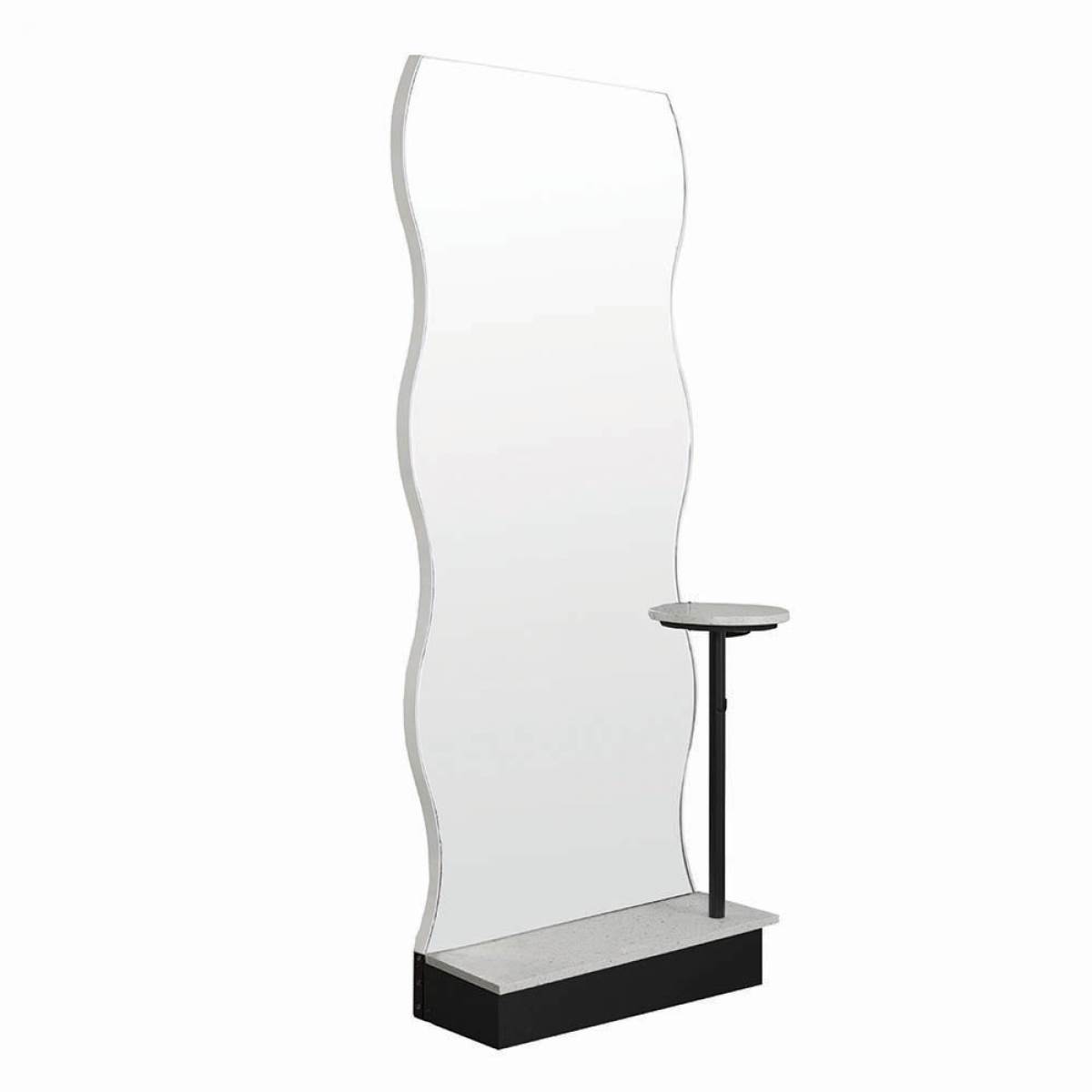 ENE-FSSM045 -Free-Standing Salon Mirror for Stylish Interior Spaces