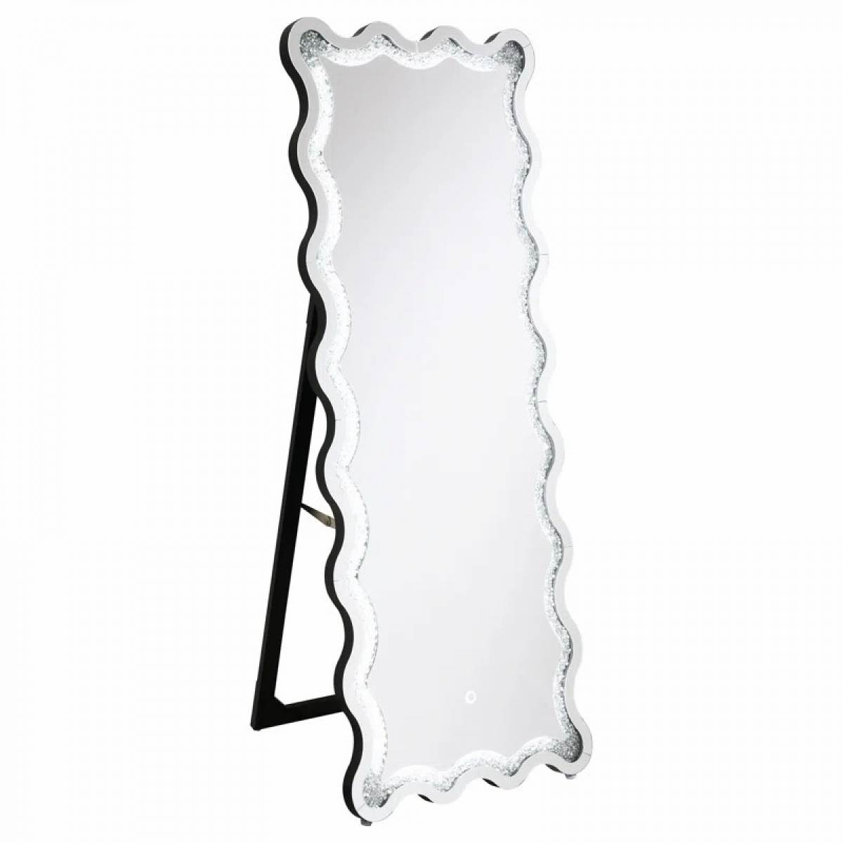 ENE-FSFL027 -  Slim LED Standing Mirror for Contemporary Spaces