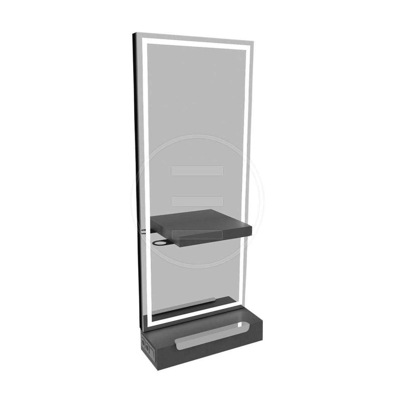 ENE-FSSM031 -Modern Free-Standing Salon Mirror for Showrooms