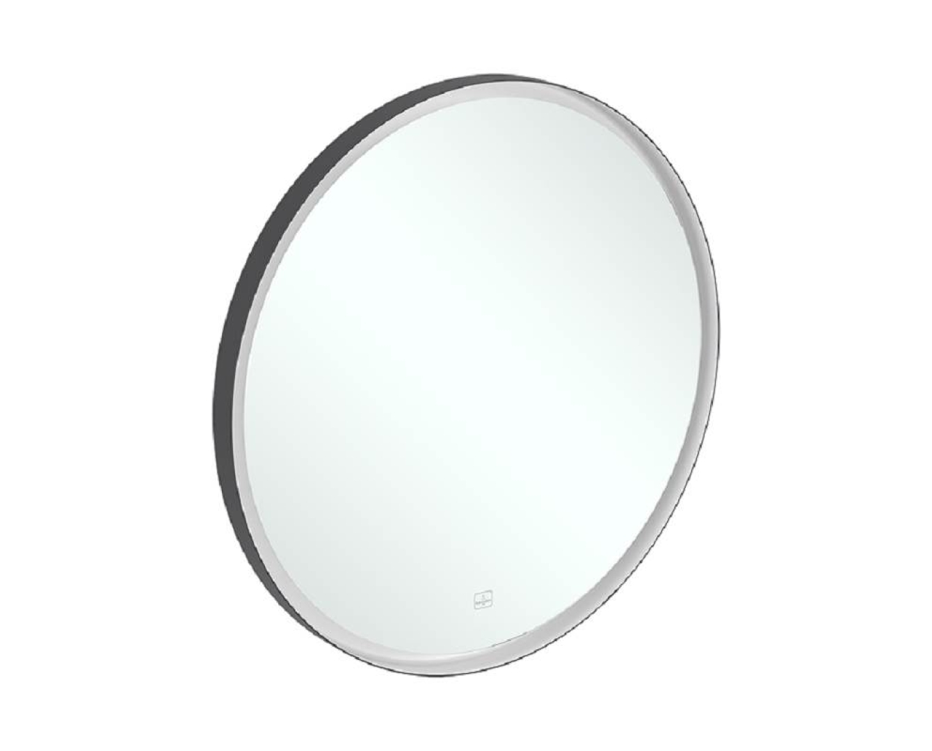 ENE-RD51 -Round LED Mirror for Commercial Use with Anti-Fog Technology
