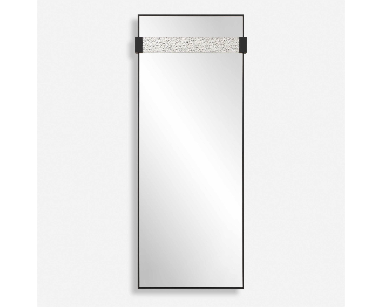 ENE-SFM040 -Framed Mirror with Unique Shape and Frame