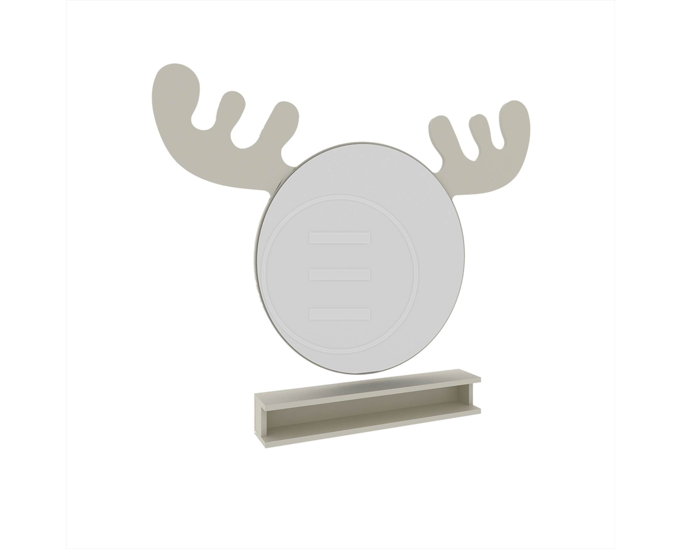 ENE-WMSM02 -Multi-Functional Wall-Mounted Salon Mirror with LED Backlighting