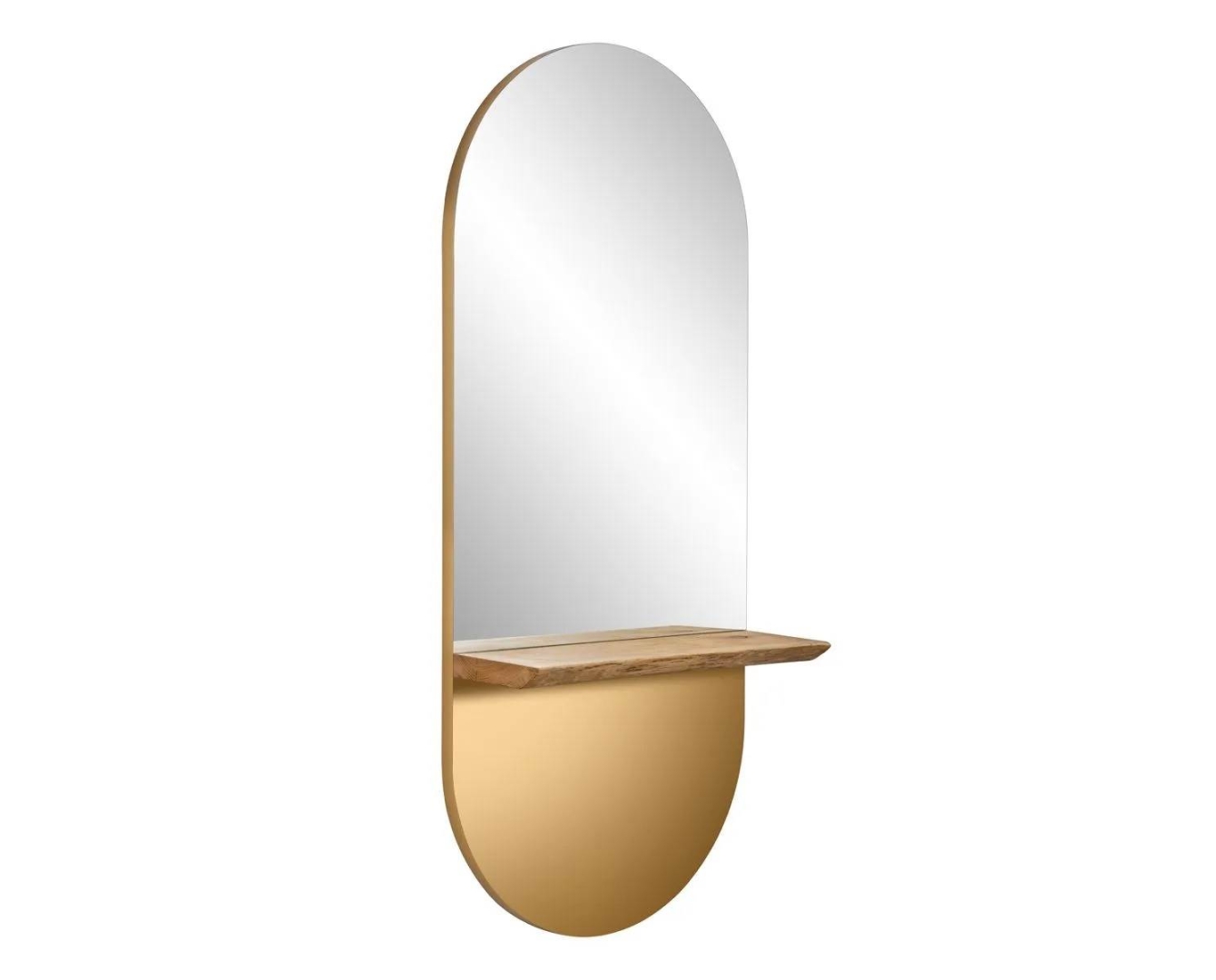 ENE-WMSM042 -Space-Saving Wall-Mounted Salon Mirror for Compact Spaces