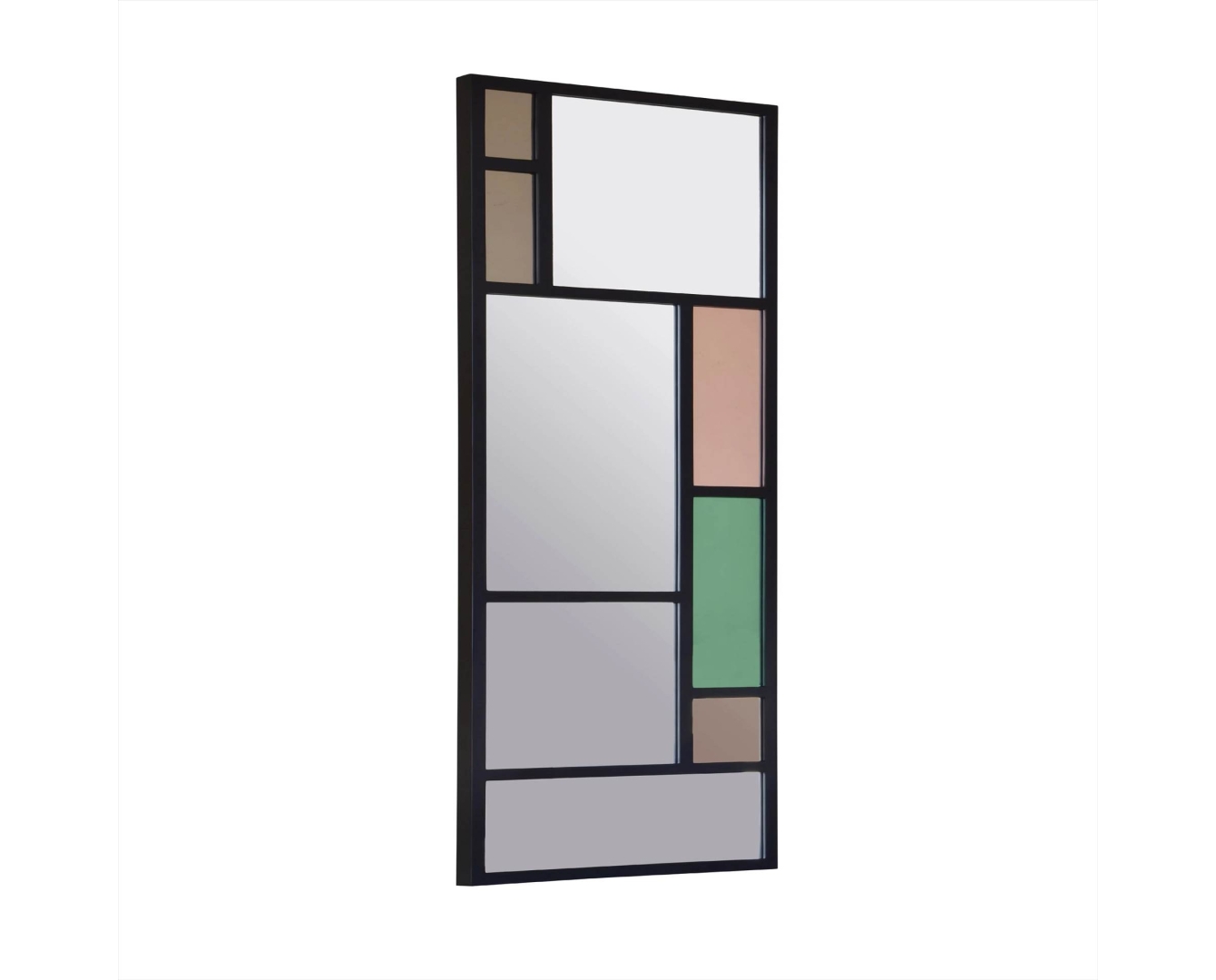 ENE-CCMD043 -Artistic Mirror with Crystalline Frame Details