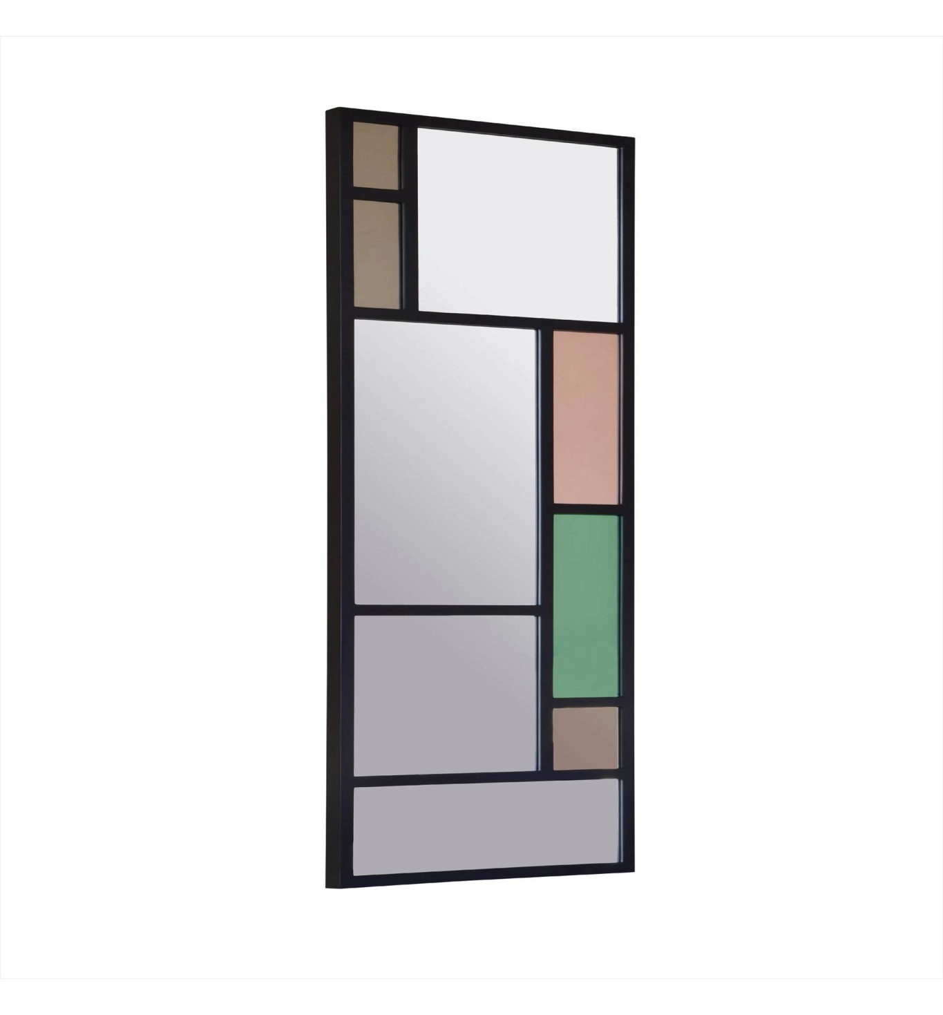 ENE-CCMD043 -Artistic Mirror with Crystalline Frame Details