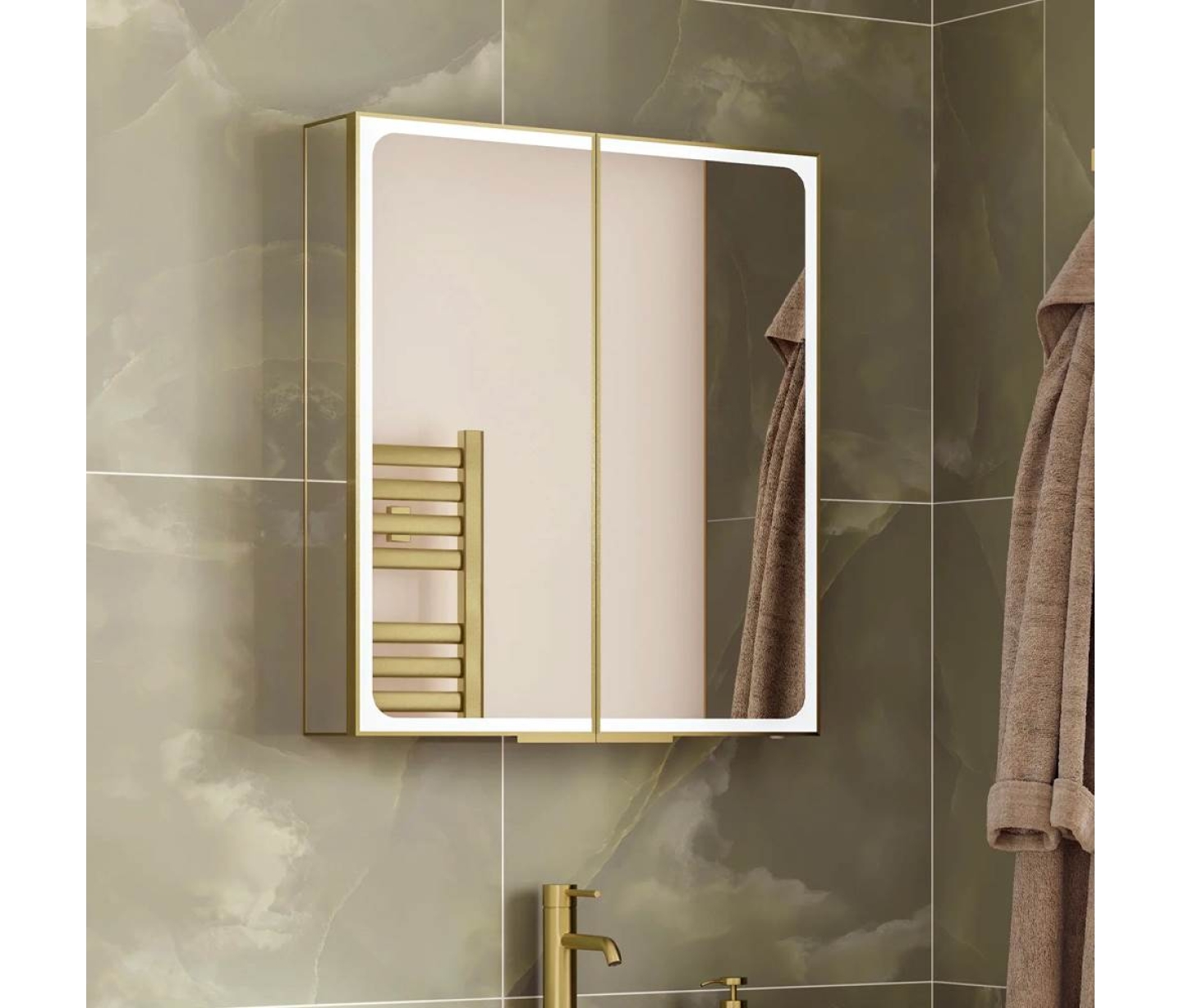ENE-SC-41 -Special LED Cabinet Mirror with Integrated Technology for Spas