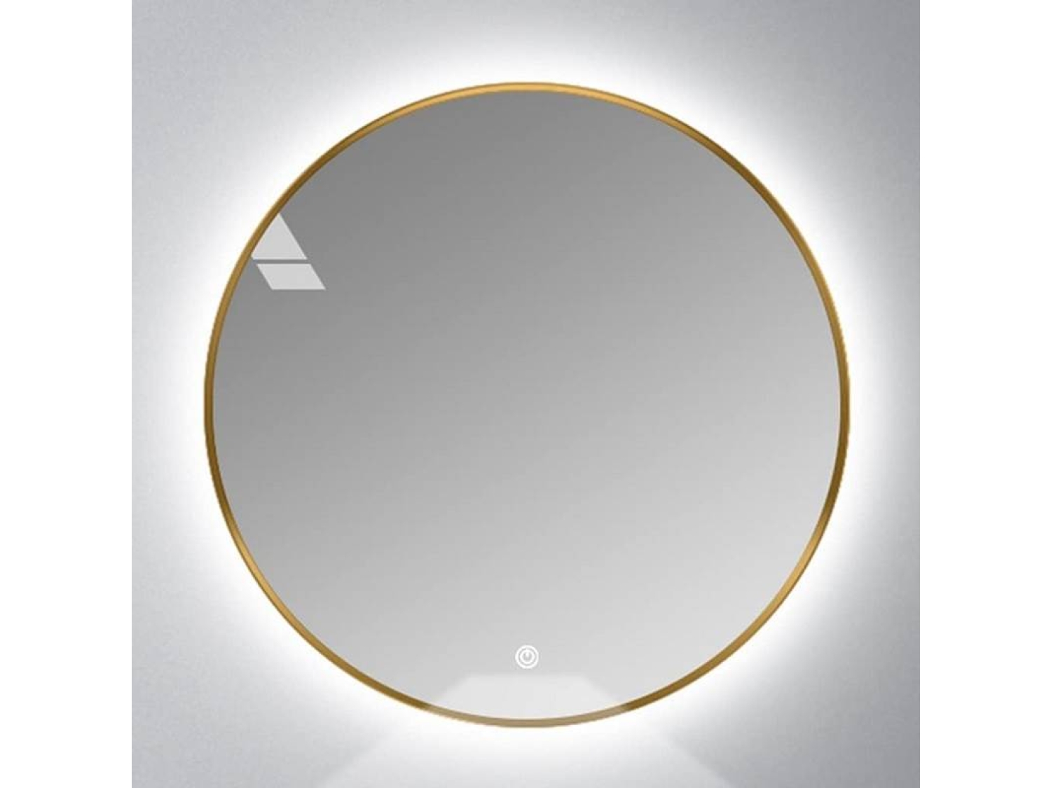 ENE-RD3 -Round LED Mirror for Bathroom Use with Adjustable Lighting