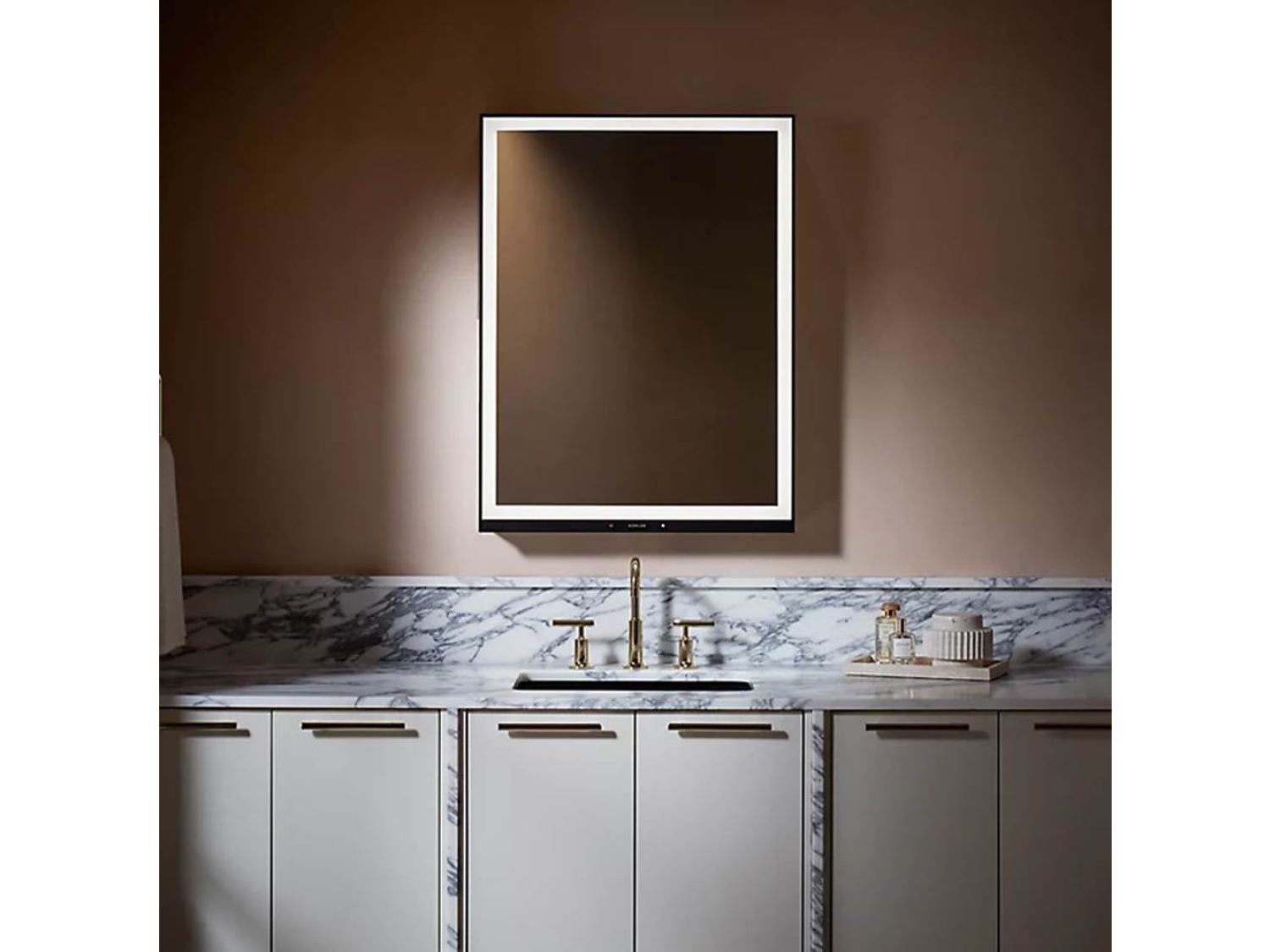 ENE-SC-15 -Wall-Mounted Special LED Bathroom Cabinet Mirror
