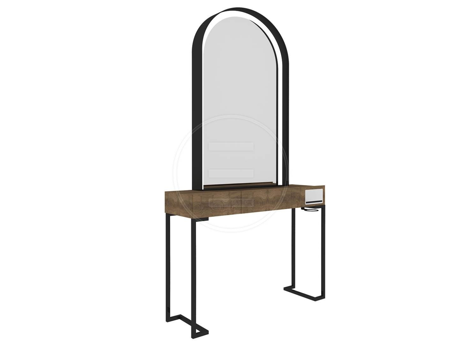 ENE-CSM038 -LED Countertop Salon Mirror with Dimmable Lights