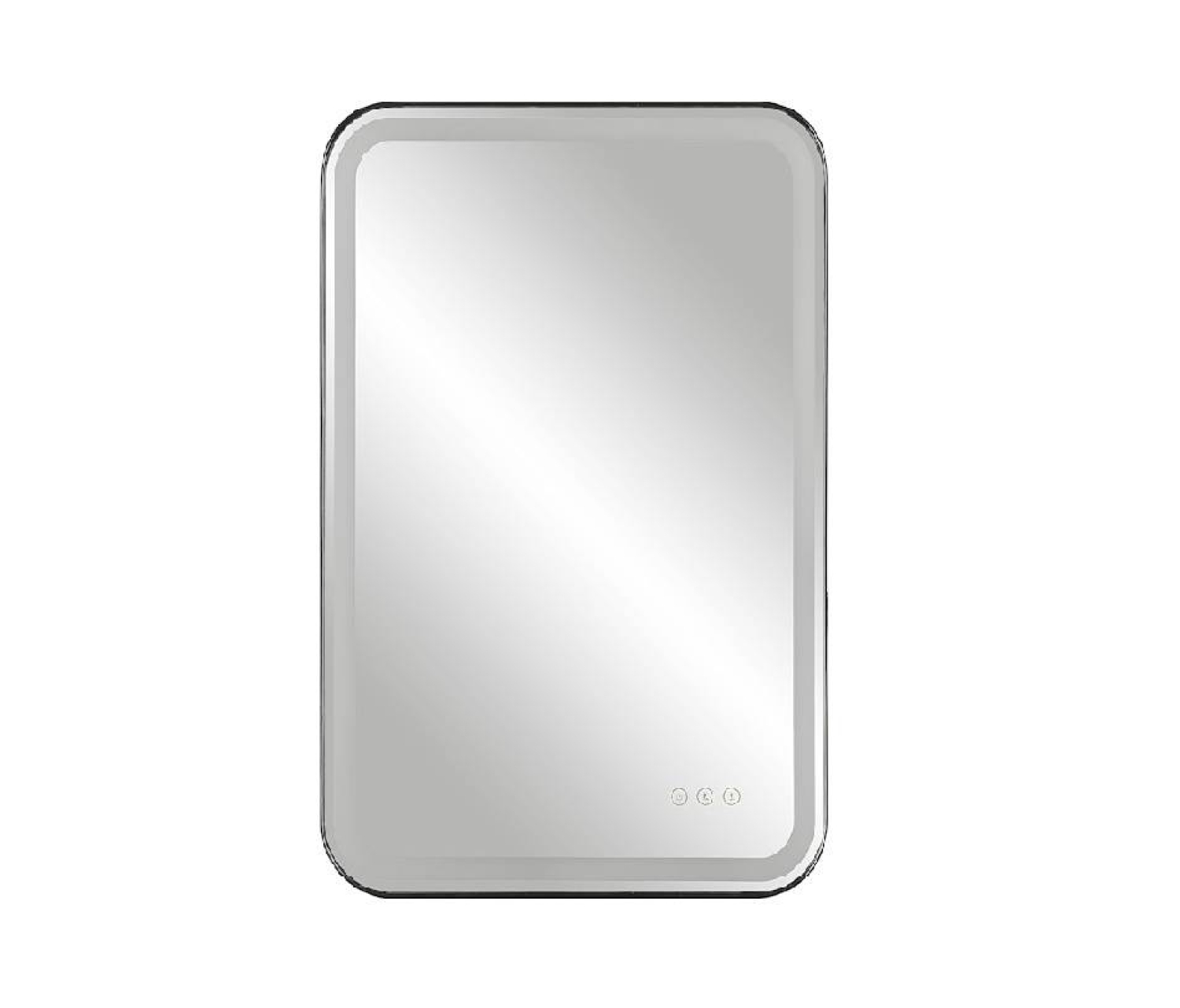 ENE-RC23- Adjustable Brightness Rectangular LED Bathroom Mirror for Hotels