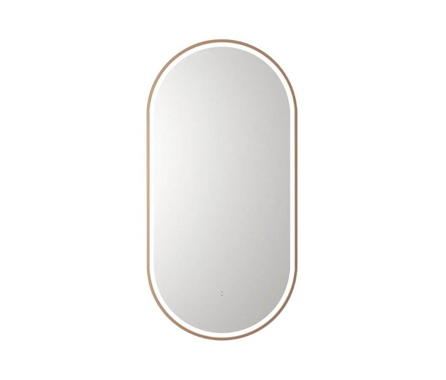 ENE-PL14 -Pill Shaped LED Mirror for Commercial Use with Anti-Fog