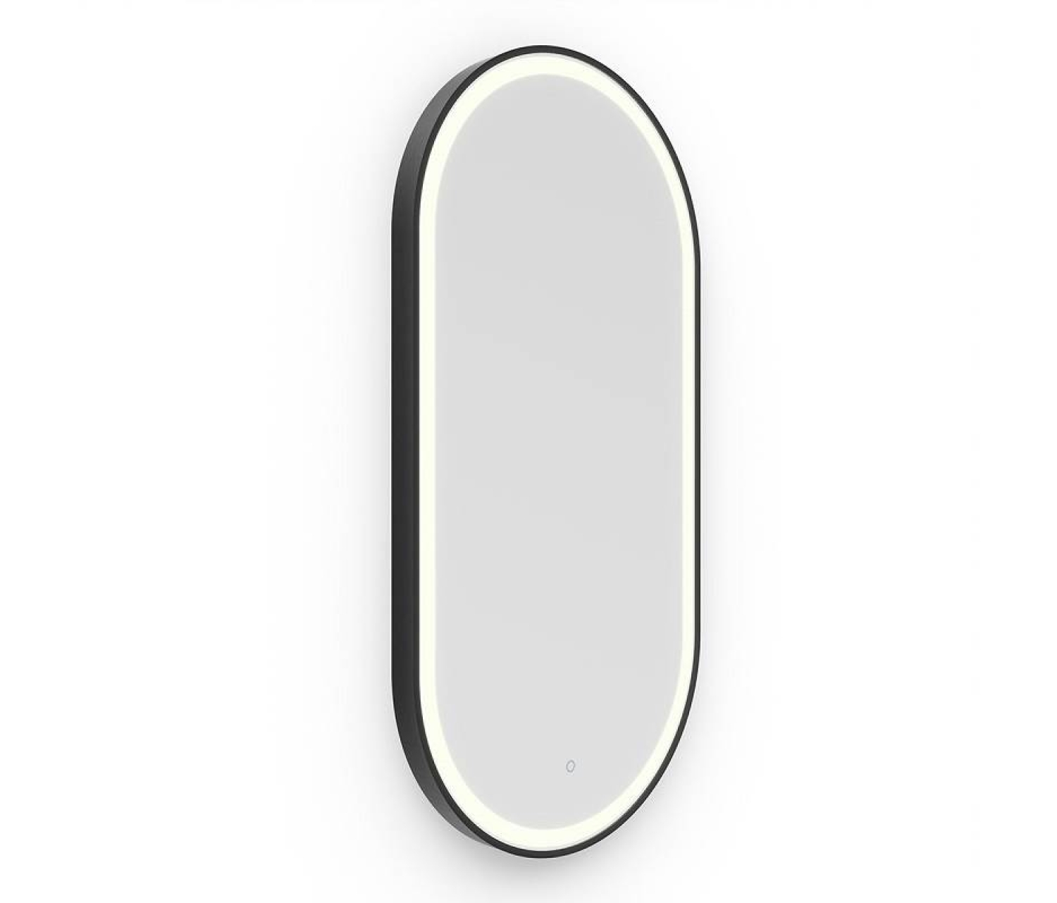 ENE-PL18 -Commercial Pill LED Mirror with Adjustable Brightness
