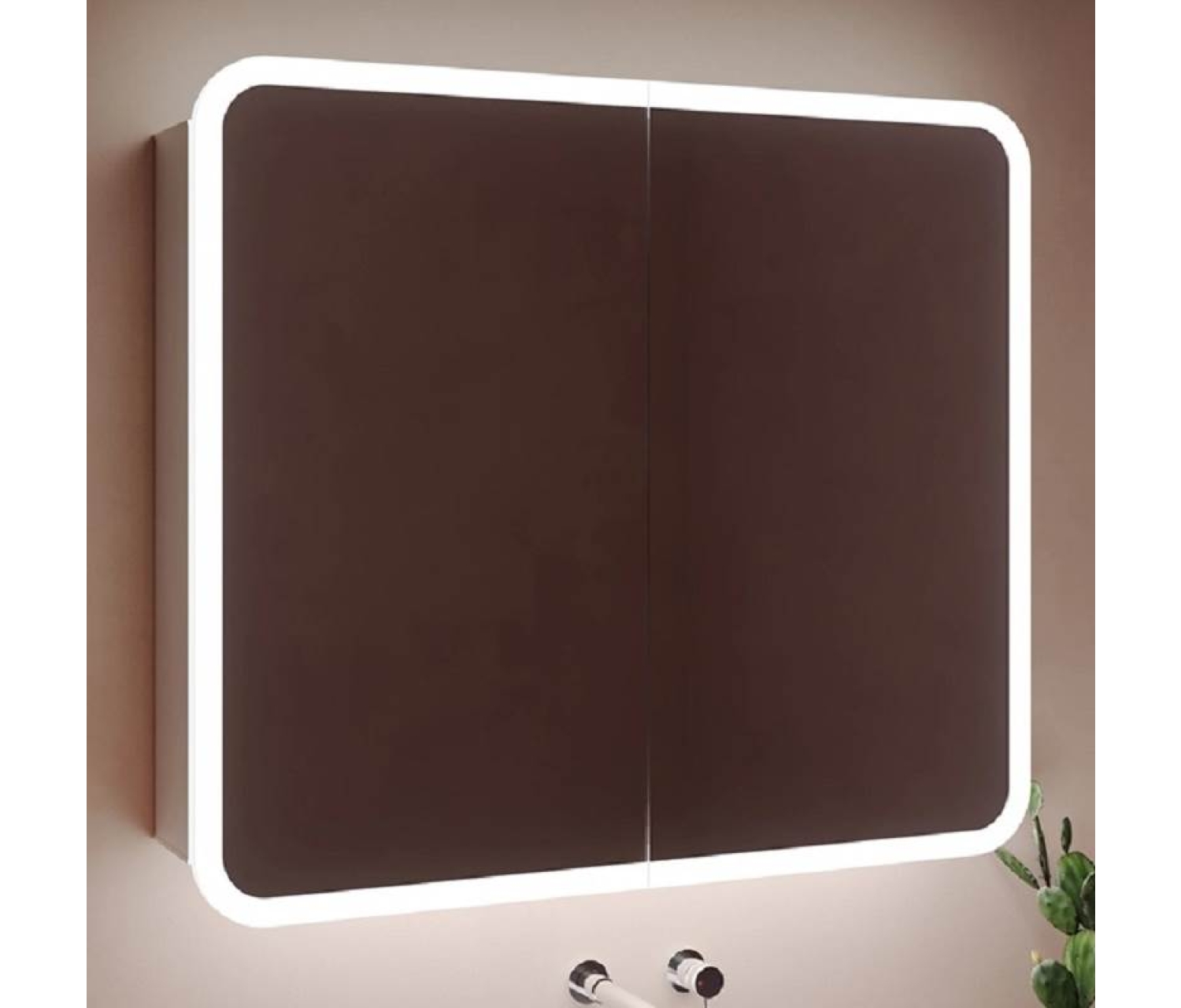 ENE-S-MC10 -Medicine Cabinet Mirror with Frameless Design