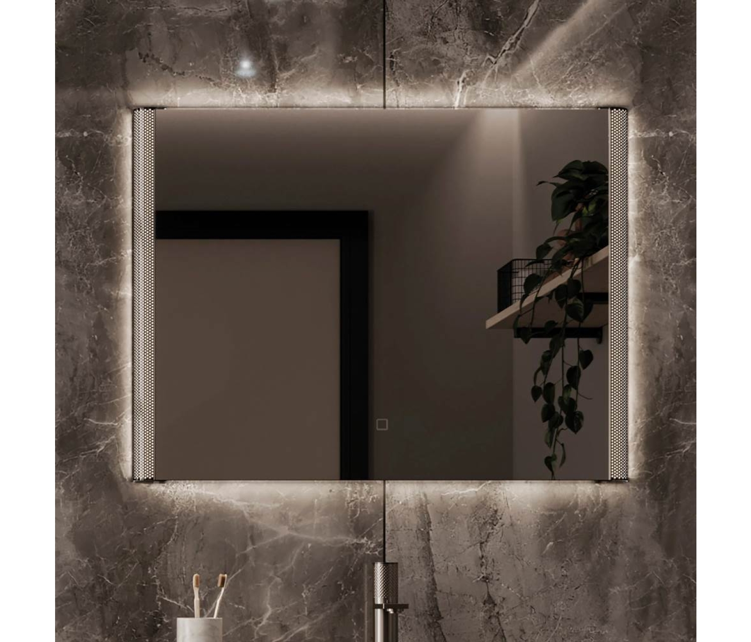 ENE-SC-44 -Customizable Special LED Cabinet Mirror for Bulk Purchase