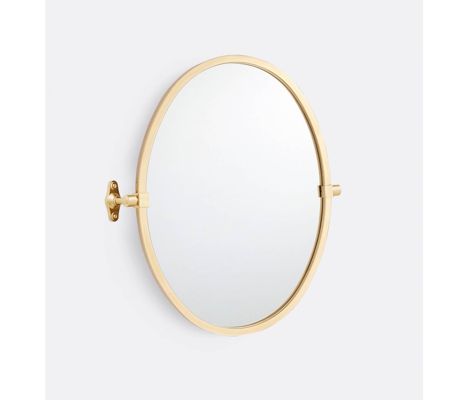ENE-PFM024 -Round Pivoting Framed Mirror with Unique Styling