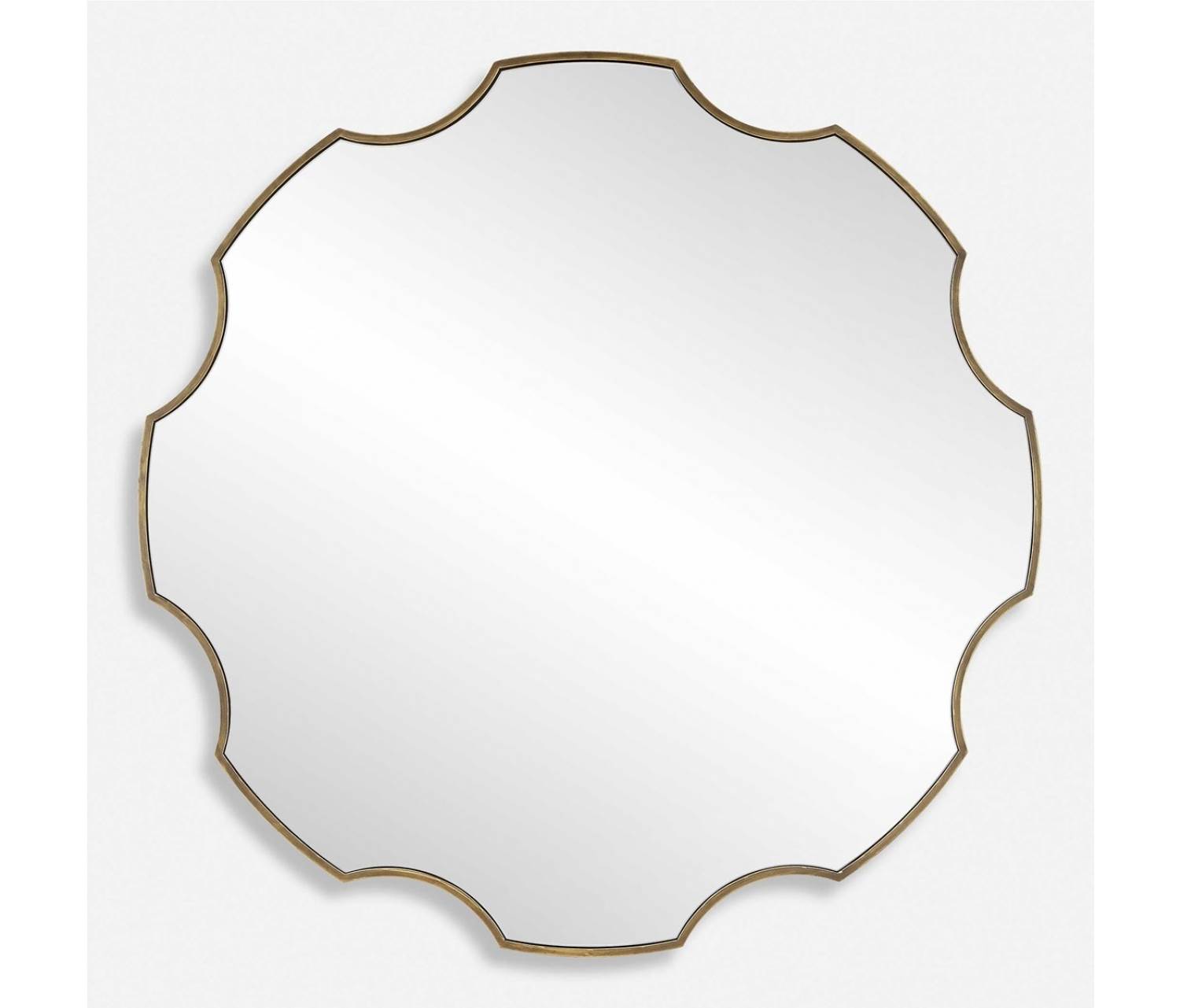 ENE-SFM03 -Modern Round Special Framed Mirror for Commercial Spaces