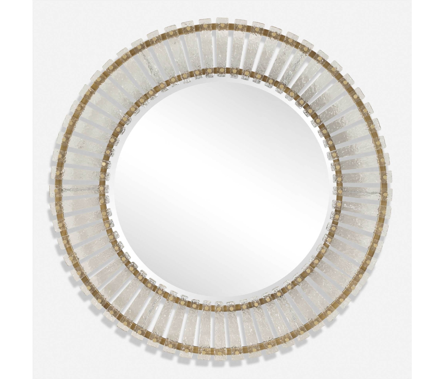 ENE-SFM020 -Round Special Framed Mirror for Boutique Hotel Rooms