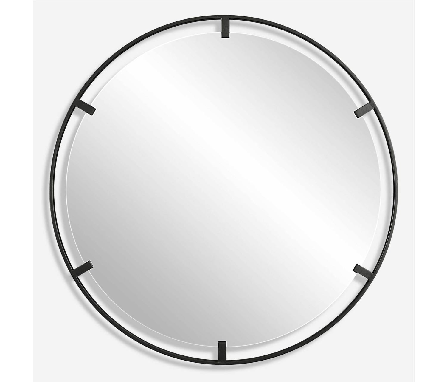 ENE-SFM016 -Round Special Framed Mirror with Frameless and Stylish Design