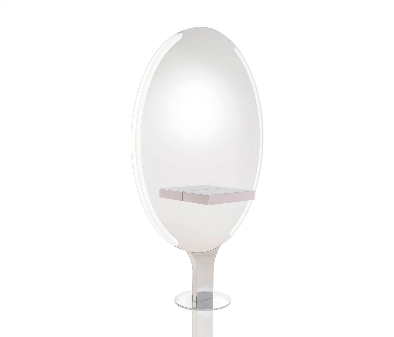 ENE-FSSM04 -Professional Free-Standing Salon Mirror with Touchless Operation