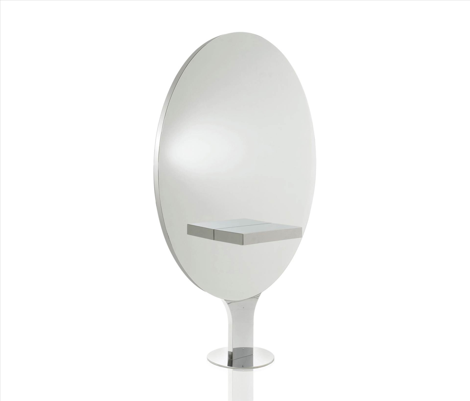 ENE-FSSM03 -Free-Standing Mirror for Makeup Artists with Dimmable Lighting