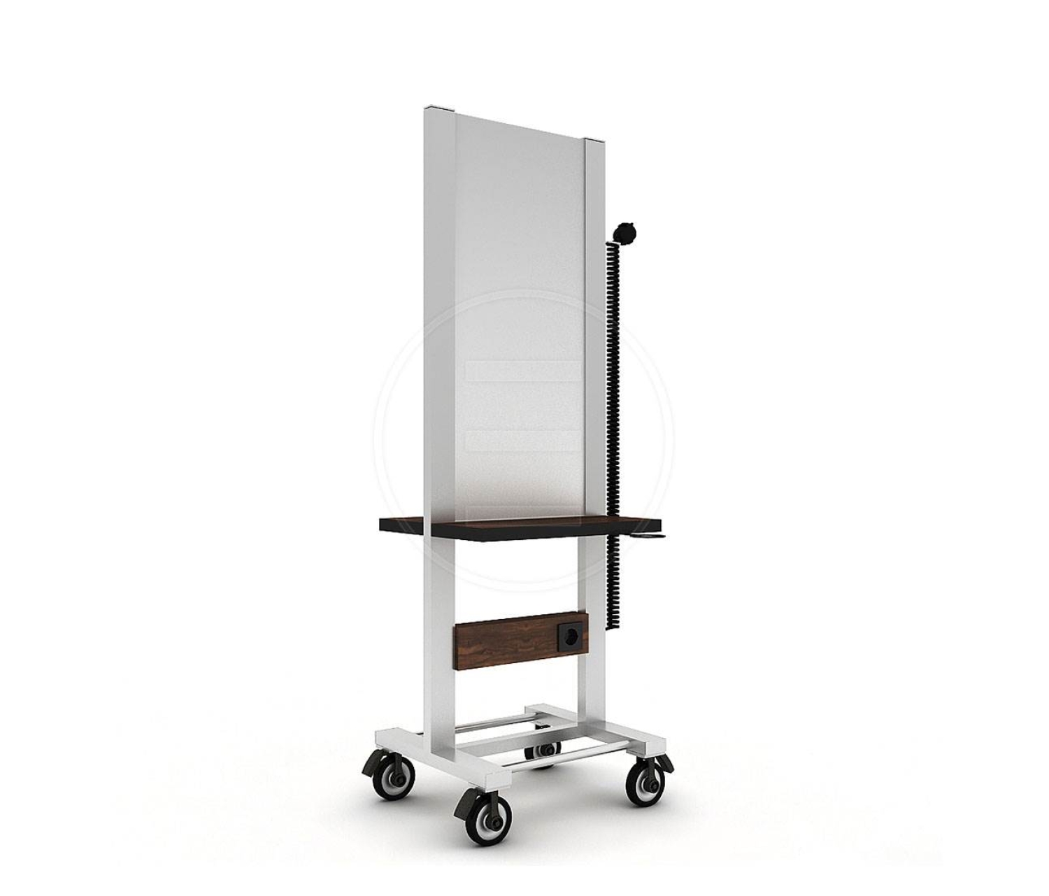 ENE-FSSM041 -Wall-Free Free-Standing Salon Mirror for Hair Salons and Studios