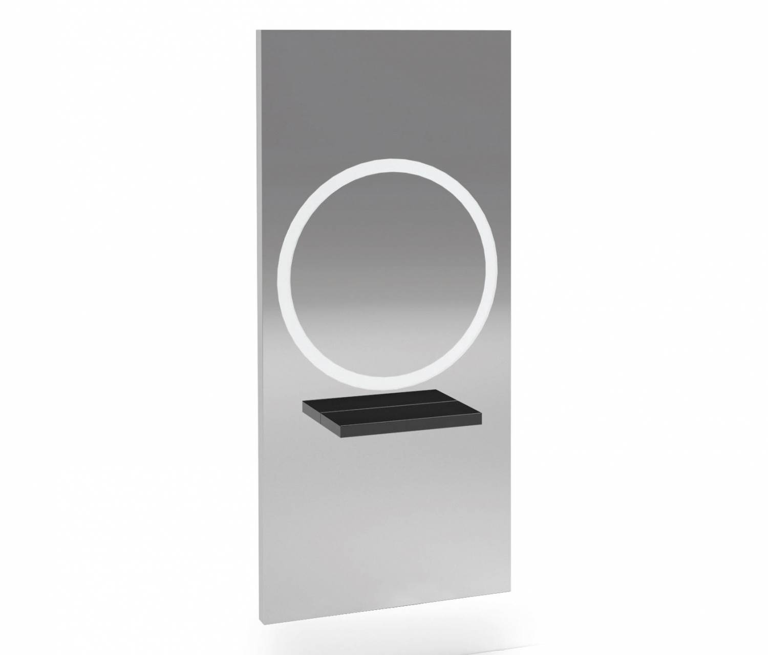 ENE-WMSM010 -LED Wall-Mounted Salon Mirror with Touch Sensor Technology