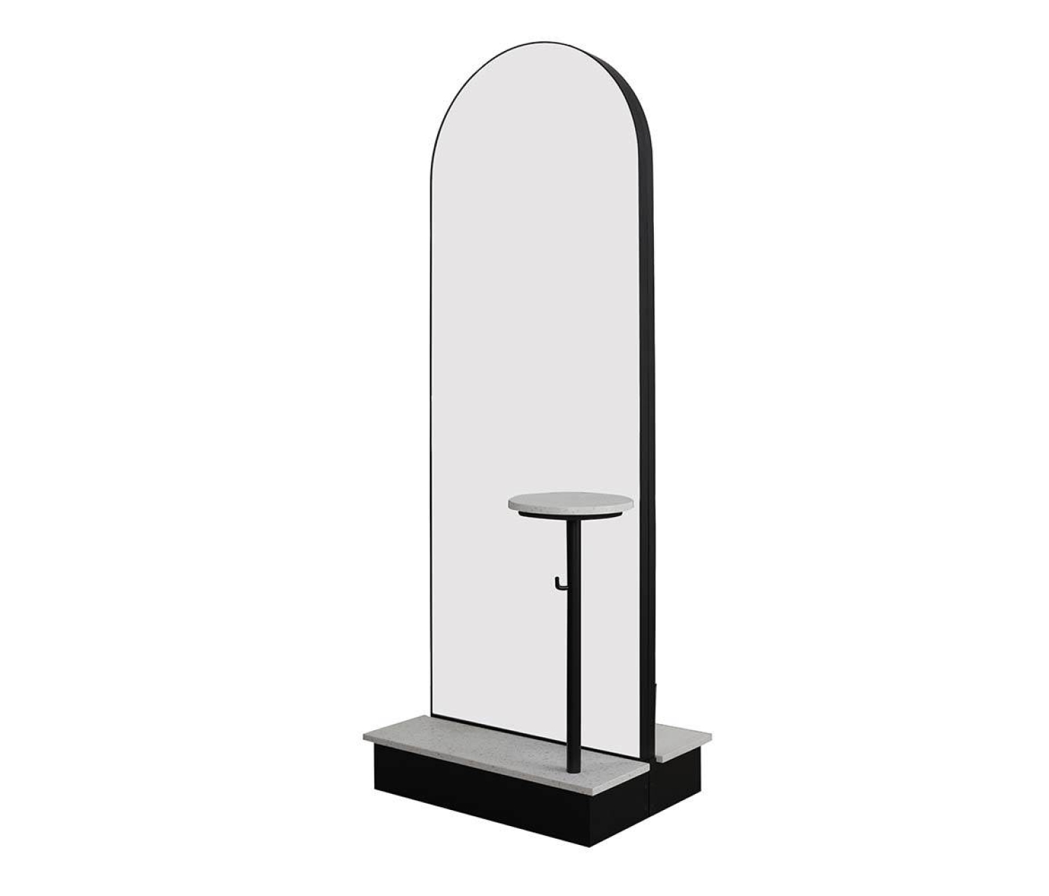 ENE-FSSM046 -Free-Standing Mirror with Adjustable Brightness for Beauty Salons