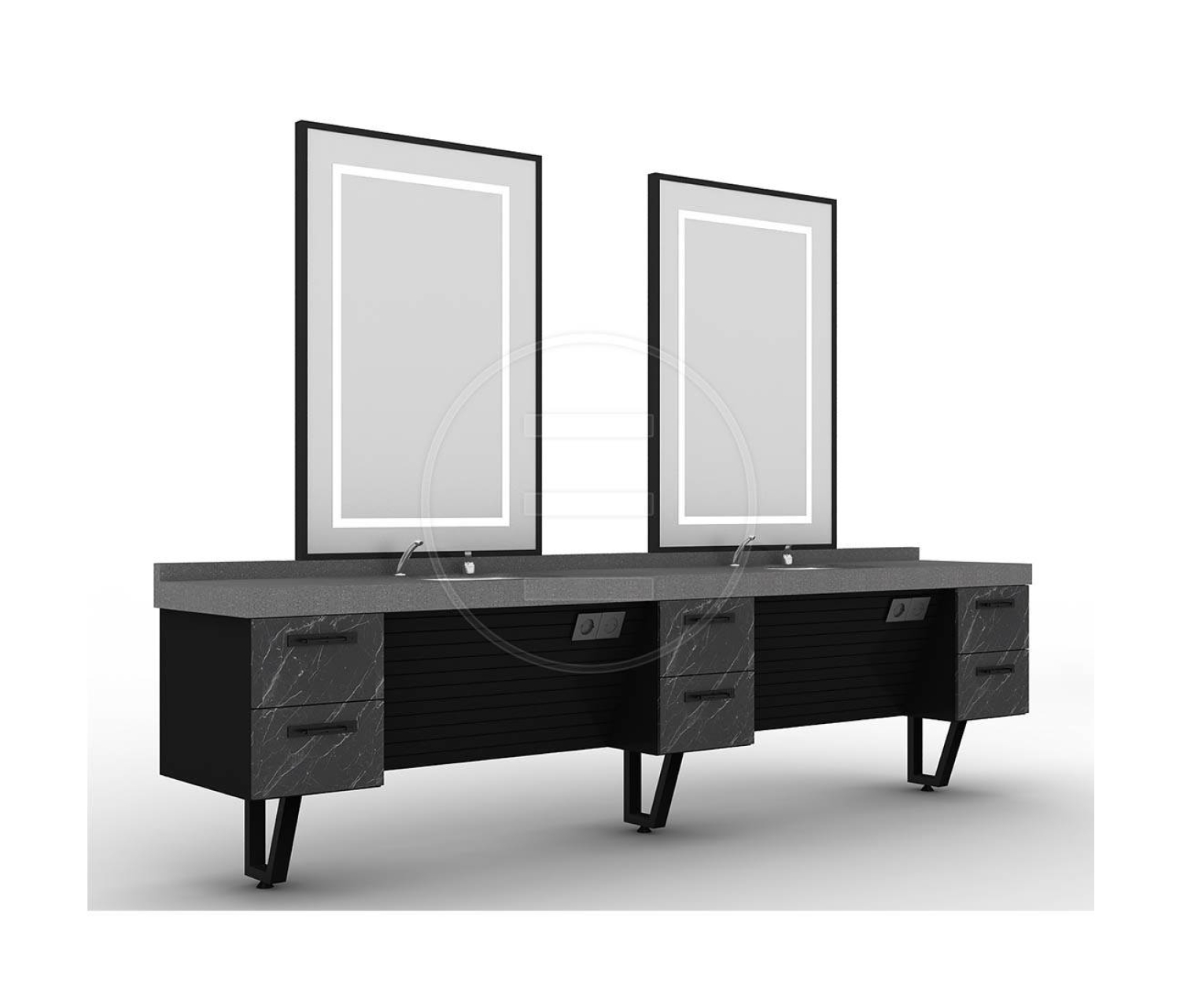 ENE-CSM035 -Countertop Mirror with Smart Touch Sensor
