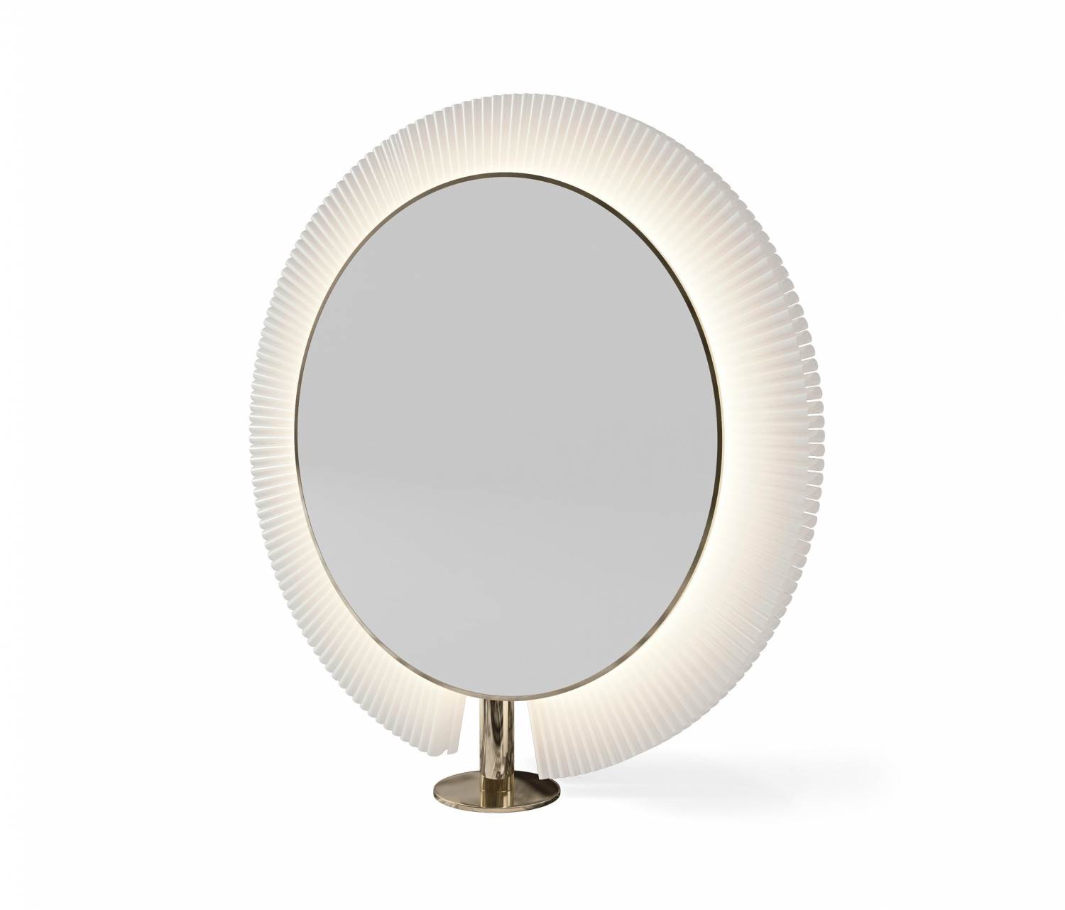 ENE-CSM012 -Space-Saving LED Countertop Mirror with Lightweight Design